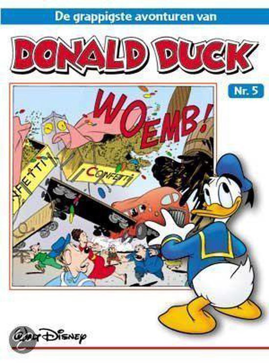 Cover van het boek 'Donald Duck / Grappigste avonturen 05' van Freddy Milton en Walt Disney