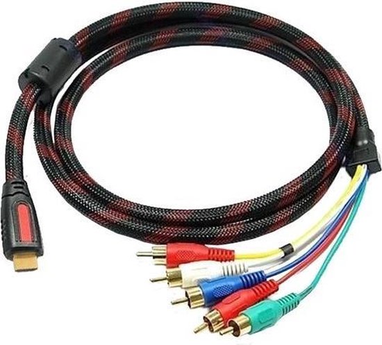 HDMI naar Component kabel 1.5m HDMI Male YPC250 | bol.com
