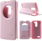 LG L Bello Hoesje Lichtroze met Venster