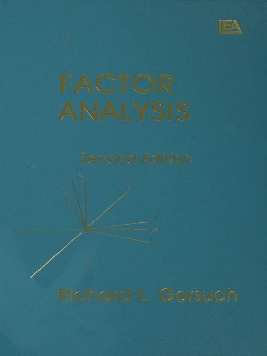 Factor Analysis - cover