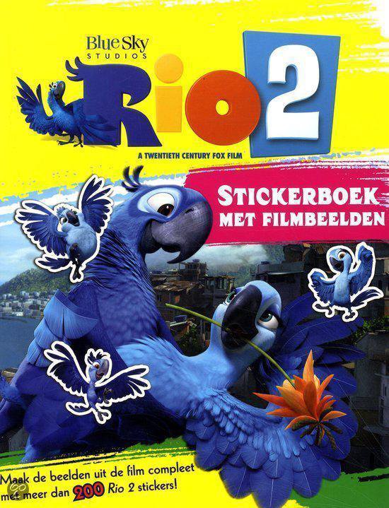 Rio 2 Stickerboek