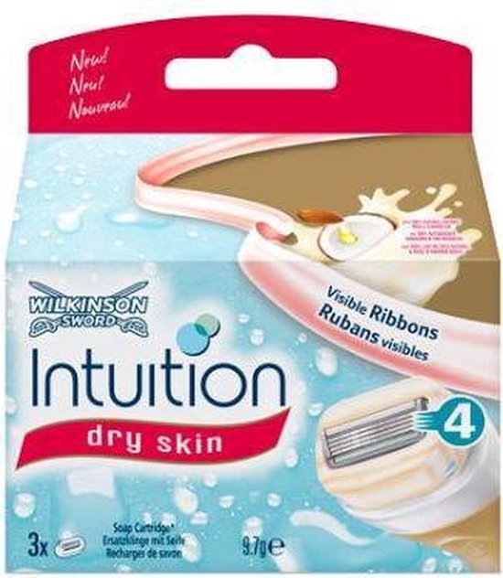 Wilkinson Scheermesjes Wilkinson Intuition Mesjes Dry Skin - 3 mesjes - Wilkinson