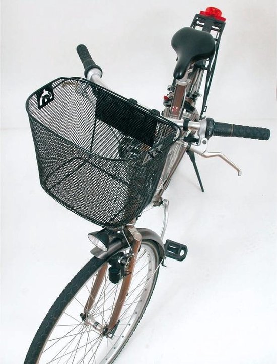 Bicycle Gear - Fietsmand - Metaal - 15l - Zwart | bol.com