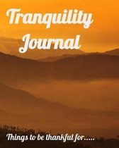 Tranquility Journal