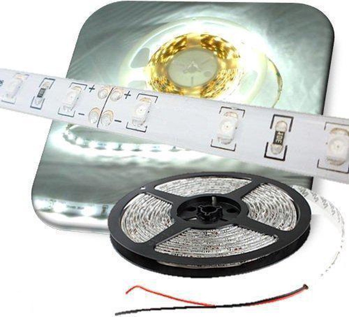 LEDstrip KOUD WIT 5-meter 60 leds/meter non-waterproof LED strip