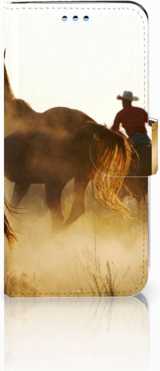 Samsung Galaxy S9 Telefoonhoesje met Pasjes Design Cowboy