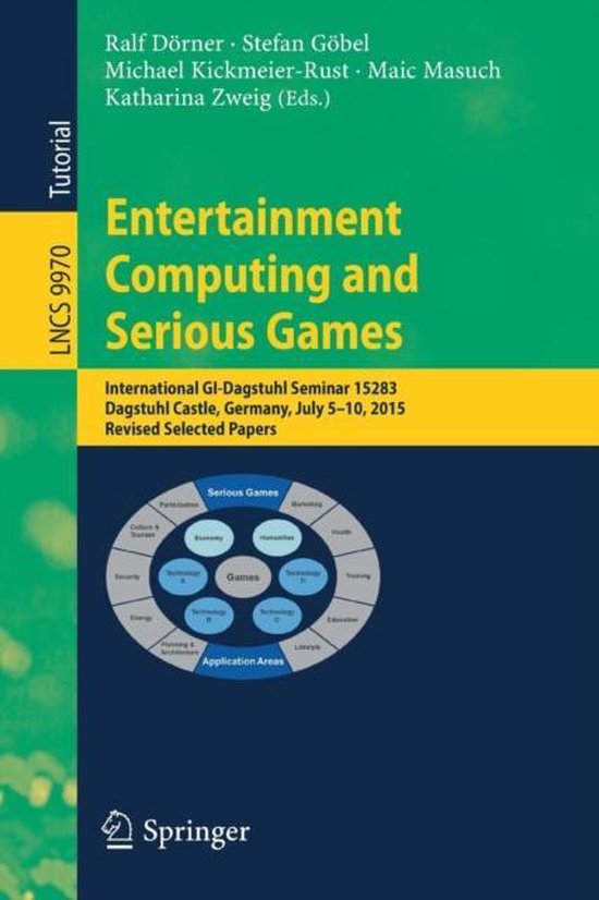 Entertainment Computing and Serious Games - cover