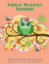 Animal Mandala Coloring
