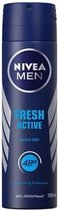 Nivea for Men Deodorant Deospray Fresh Active 150mL