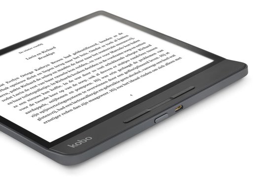 Forma e-reader - Waterdicht - Grote 8 inch scherm - Instelbaar warme kleur - 8GB - Wifi - Zwart