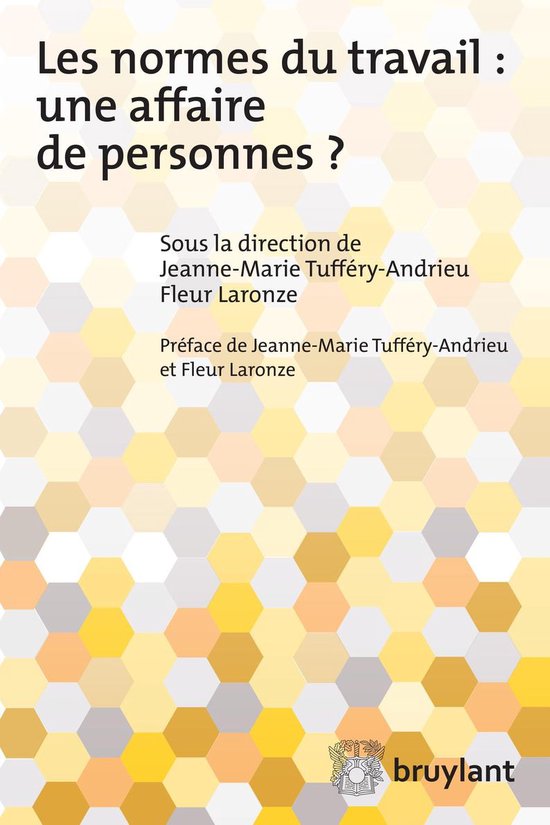 Les normes du travail : Une affaire de personnes? - cover