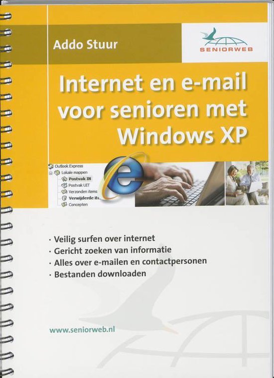 Cursusboek Internet en e-mail voor senioren met Windows XP - cover