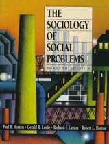 The Sociology of Social Problems