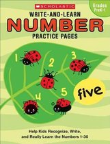 Write-And-Learn Number Practice Pages