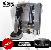 DSP Professional I-Stubble  Trimmer 90125 met Gratis Dorsh Full Haarwax 150ml