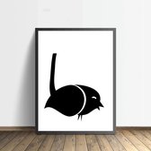 Kinderkamer poster tjirp (50x70cm)