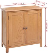 Ladekast  dressoir Sidetafel Bijzettafel 70x35x75 cm / schoenenkast / dressoir kast / gangkast schoenen kast / wandkast / commode kast / opbergkast