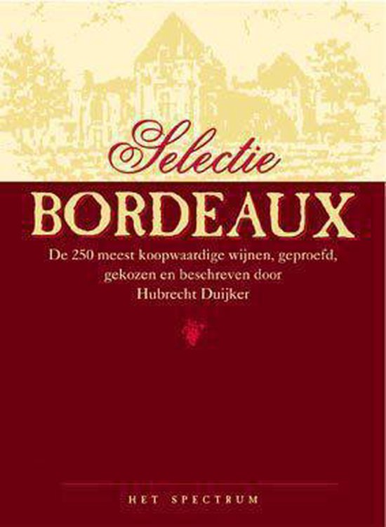 SELECTIE BORDEAUX - cover