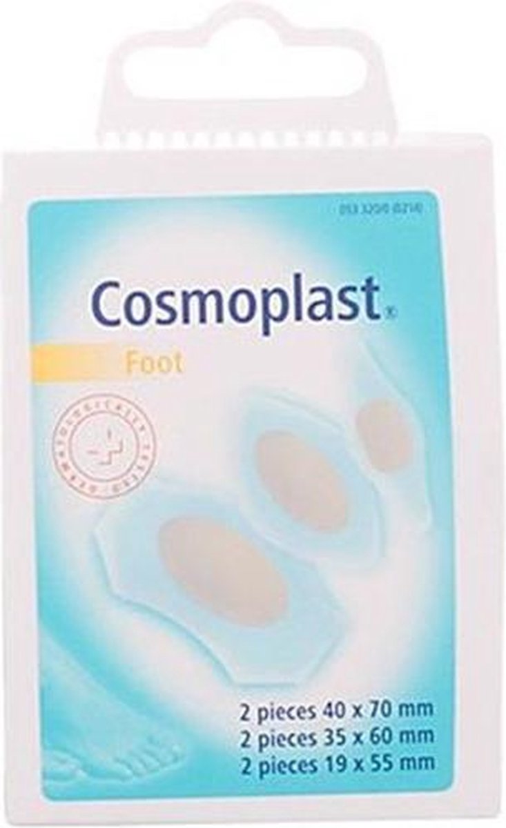 Cosmoplast Cosmoplast Anti-ampollas Pies 6 U