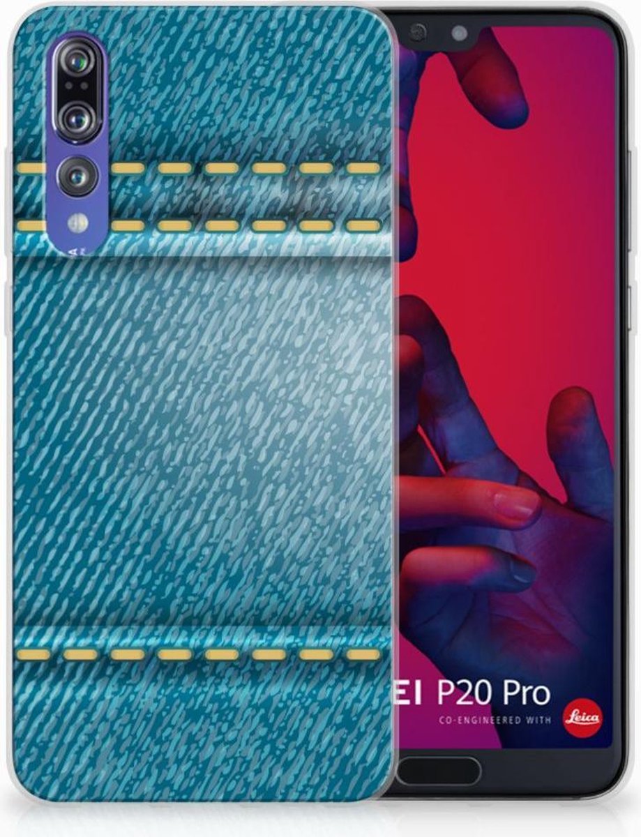 Huawei P20 Pro Silicone Back Cover Jeans