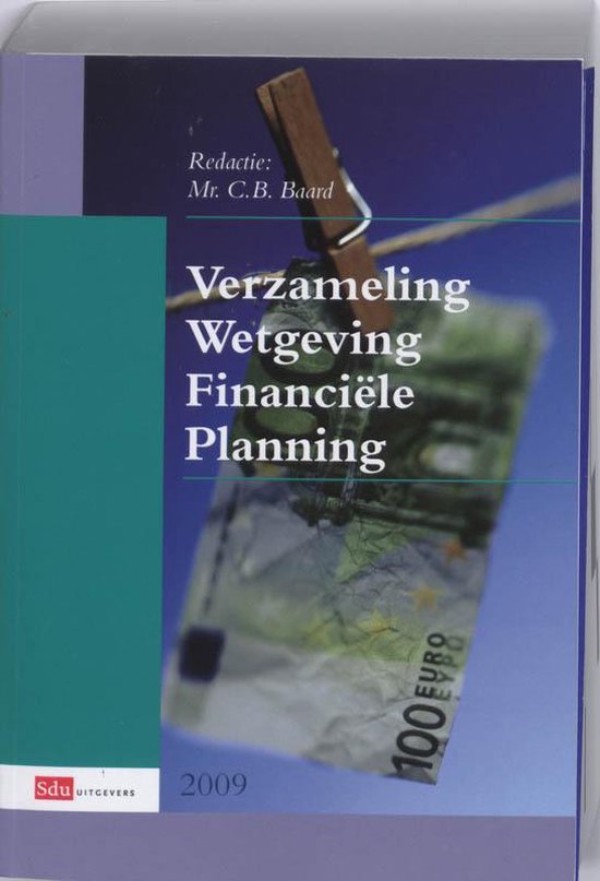 Verzameling Wetgeving Financiele Planning 2009 - cover