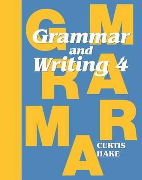 Saxon Grammar & Writing Grade 4 Student Textbook - cover