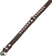 KARLIE Halsband Rondo halsband dbruin square 62cmx 25 mm breed