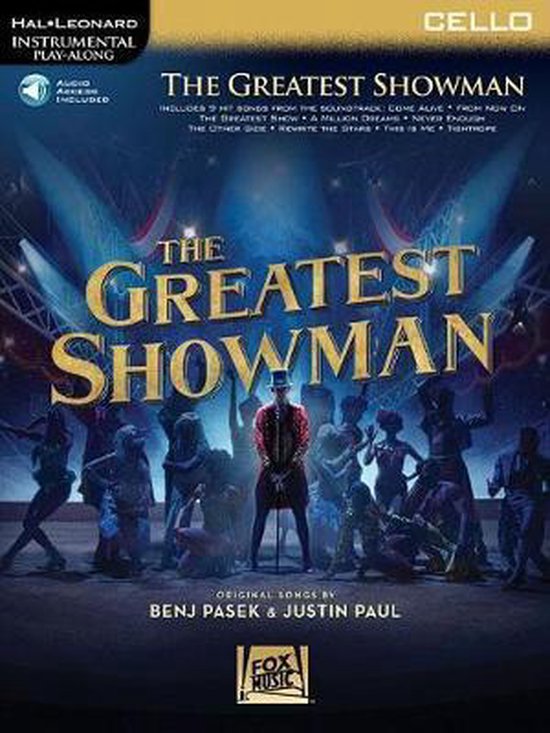 Bol Com The Greatest Showman Cello 9781540028495 Boeken