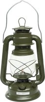 olie lamp OD groen/ Lantern Olive 28CM groot model