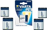 5 Stuks - Varta CR-P2 Professional Photo Lithium 6V 1600mAh batterij