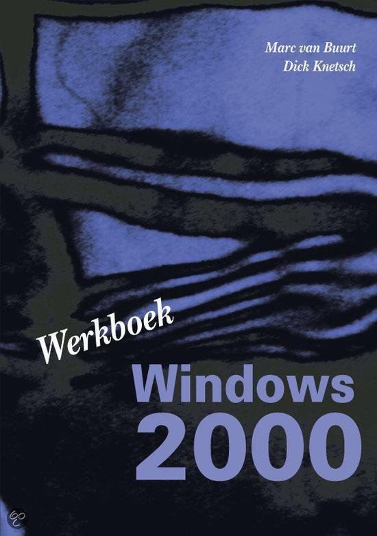 Cover van het boek 'Windows 2000 / deel Werkboek / druk 1'