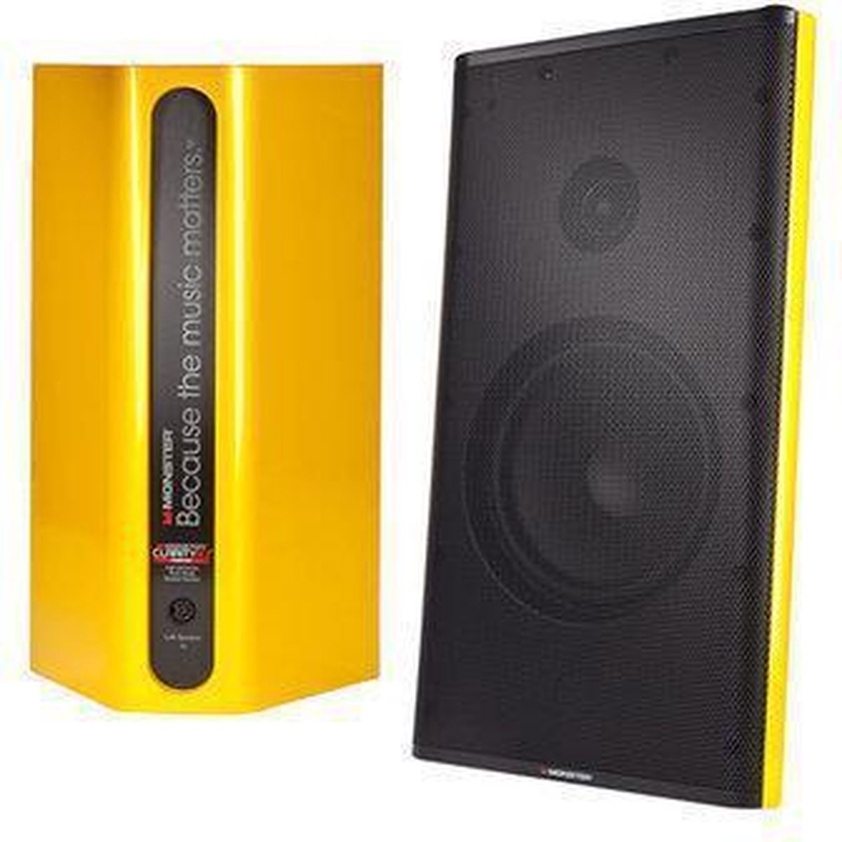 Monster Clarity HD Model One HD Multi Media Speaker Geel bol