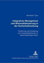 Integratives Management Und Wissensbilanzierung in Der Hochschulforschung