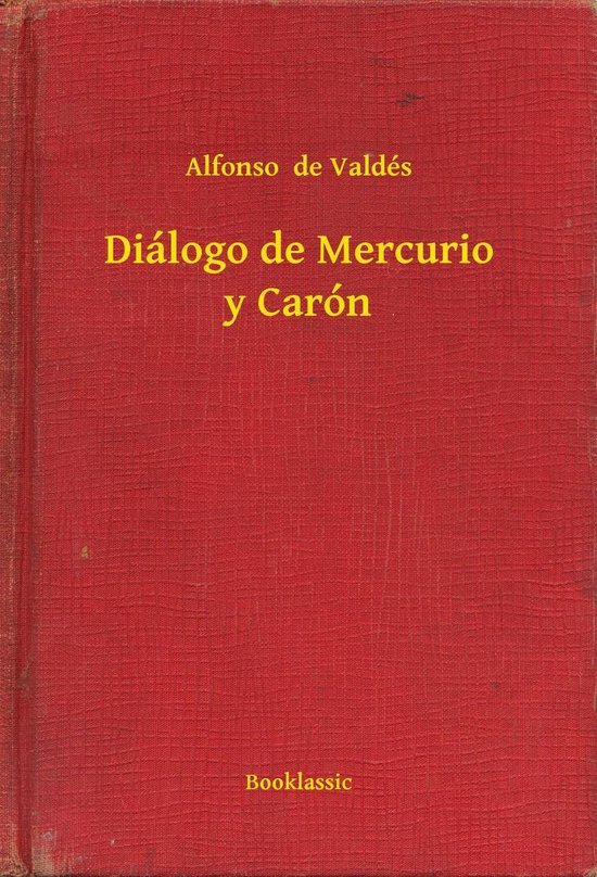 Diálogo de Mercurio y Carón - cover