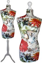 Phantom flower paspop met witte sparkling driepoot  44/46