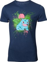 Pokemon - Navy Ivysaur Splatter - XL