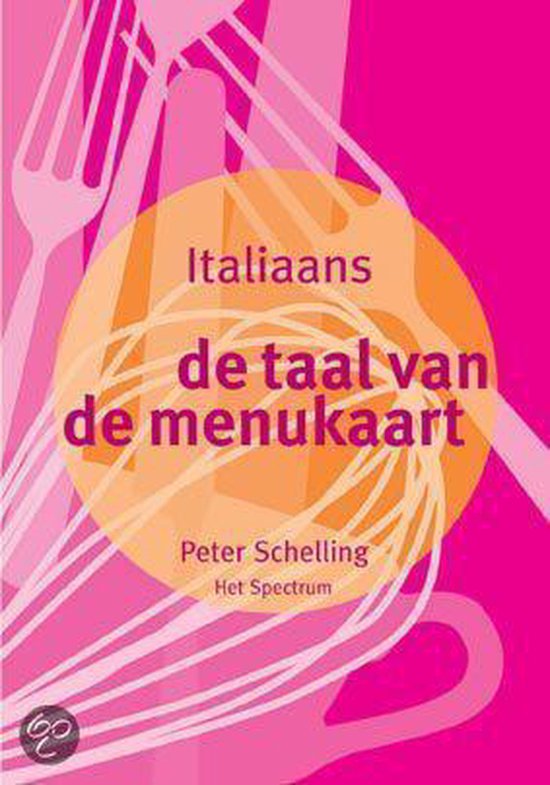 Cover van het boek 'De taal van de menukaart / Italiaans'