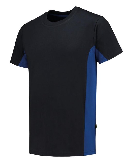 Tricorp T-shirt Bicolor 102004 Navy / Koningsblauw - Maat 5XL