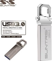 Sleutelhanger 3.0 USB Stick 32 GB l USB Stick 3.0 Sleutelhanger | Gunsmoke kleur