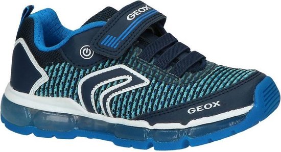 bol.com | Geox - J 8244 A - Lage sneakers - Jongens - Maat 29 -  Blauw;Blauwe - C0693 -Navy/lt blue