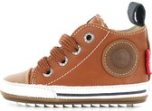 Baby | Veterschoenen | Meisjes, jongens | Cognac | Leer | Shoesme | Maat 19