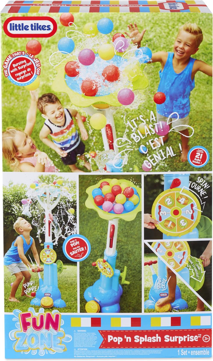 Little Tikes Fun Zone Pop 'n Splash Surprise Speelgoedwatersproeier -  Waterspeelgoed | bol.com