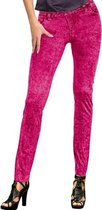 Neon roze jeans legging