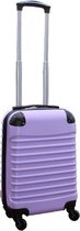 Valise de voyage légère en ABS Travelerz avec serrure à combinaison lilas 27 litres (228)