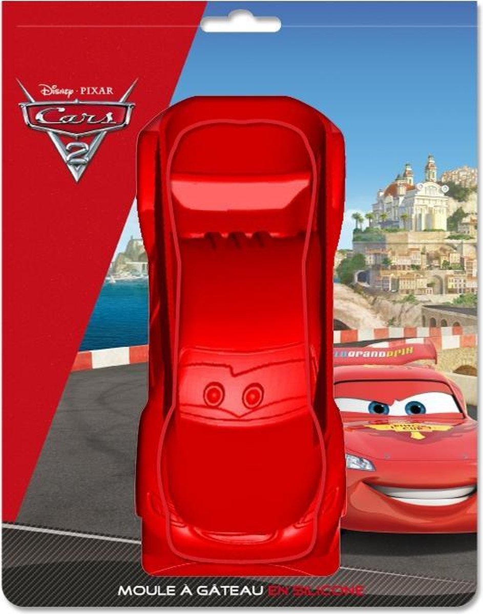 bol.com | Easy Licences International Siliconen bakvorm - Disney Cars - 1  stuks