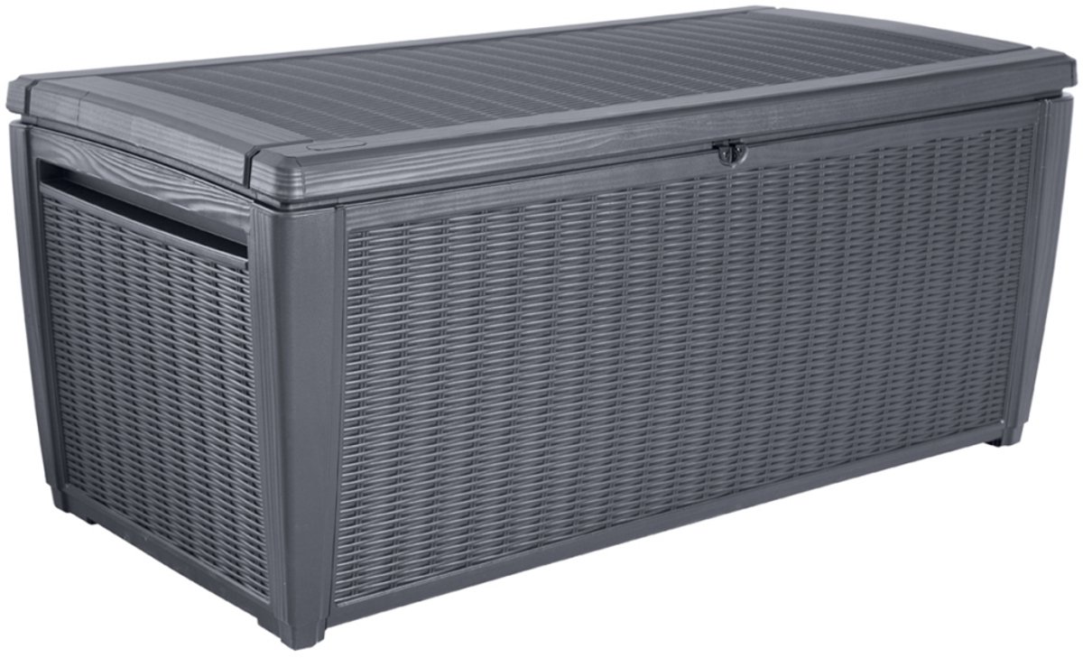 Keter Borneo Opbergbox - 416L - 1295x70x625cm - Grafiet