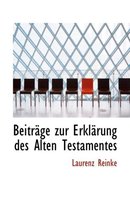 Beitrage Zur Erklarung Des Alten Testamentes