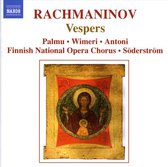 Finnish National Opera Chorus, Eric-Olof Söderström - Rachmaninov: Vespers (CD)