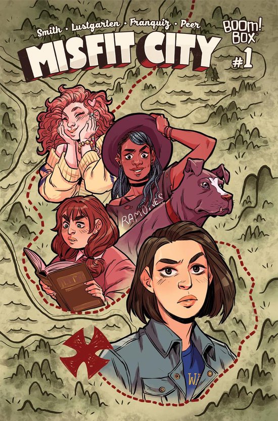 Misfit City 1 - Misfit City #1 - cover