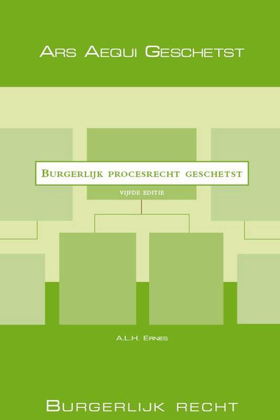 Cover van het boek 'Burgerlijk procesrecht geschetst / druk 5'